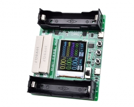 Battery Capacity Tester for 18650 Lithium Battery Voltage Current Indicator 1.77in TFT LCD Display Module